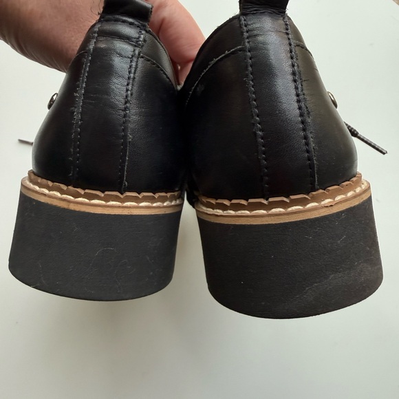 Pikolinos Women's Leather Vicar Oxford Shoes Black Size EU 39, US 8.5 - Picture 7 of 14